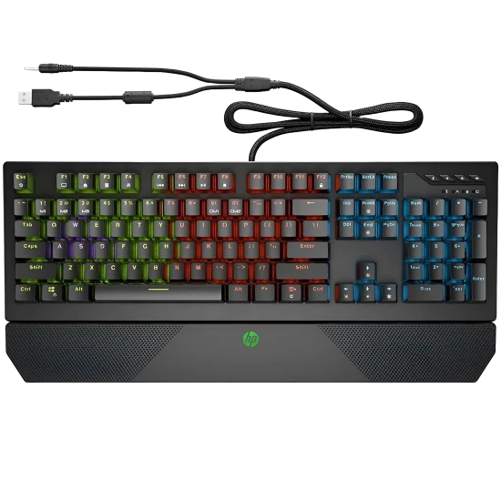 Keyboard Wired HP Pavilion 800 Gaming Mechanical Red Switch 5JS06AA 