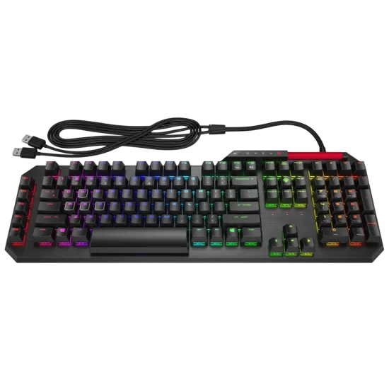 Keyboard Wired HP Omen Gaming Mechanical Black 2VN99A 
