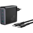 Charger Mobile Joyroom 3C1A 140W JR-TCG05 + Cable Type-C To Type - C 1.2M Black. 