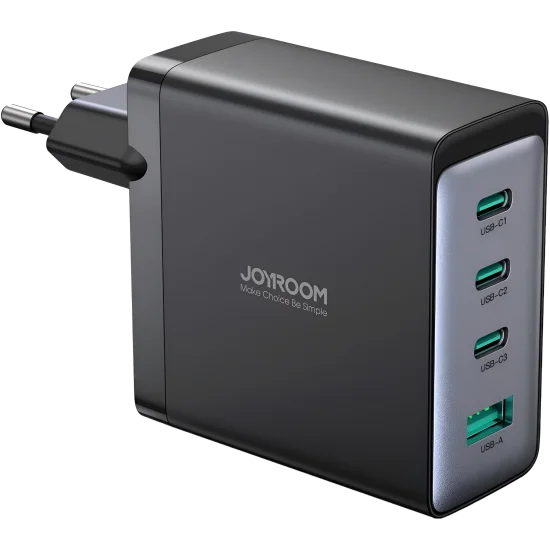 Charger Mobile Joyroom 3C1A 100W JR-TCG04 + Cable Type-C To Type - C 1.2M Black. 