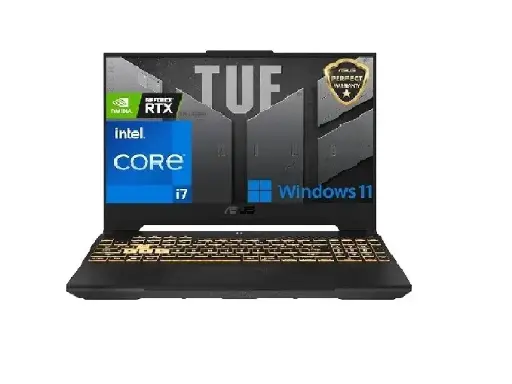 ASUS TUF Gaming F15, Intel Core i7-13620H, 8GB DDR5-4800 * 2, NVIDIA GeForce RTX