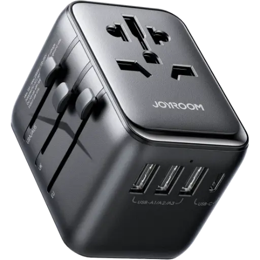 Charger Mobile Joyroom 3xUsb 1×PD Charging 65w JR-TCW02 Black 